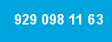 929 098 11 63